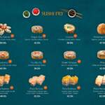 Menu Salmon Sushi Casablanca December 2023 110422-667900